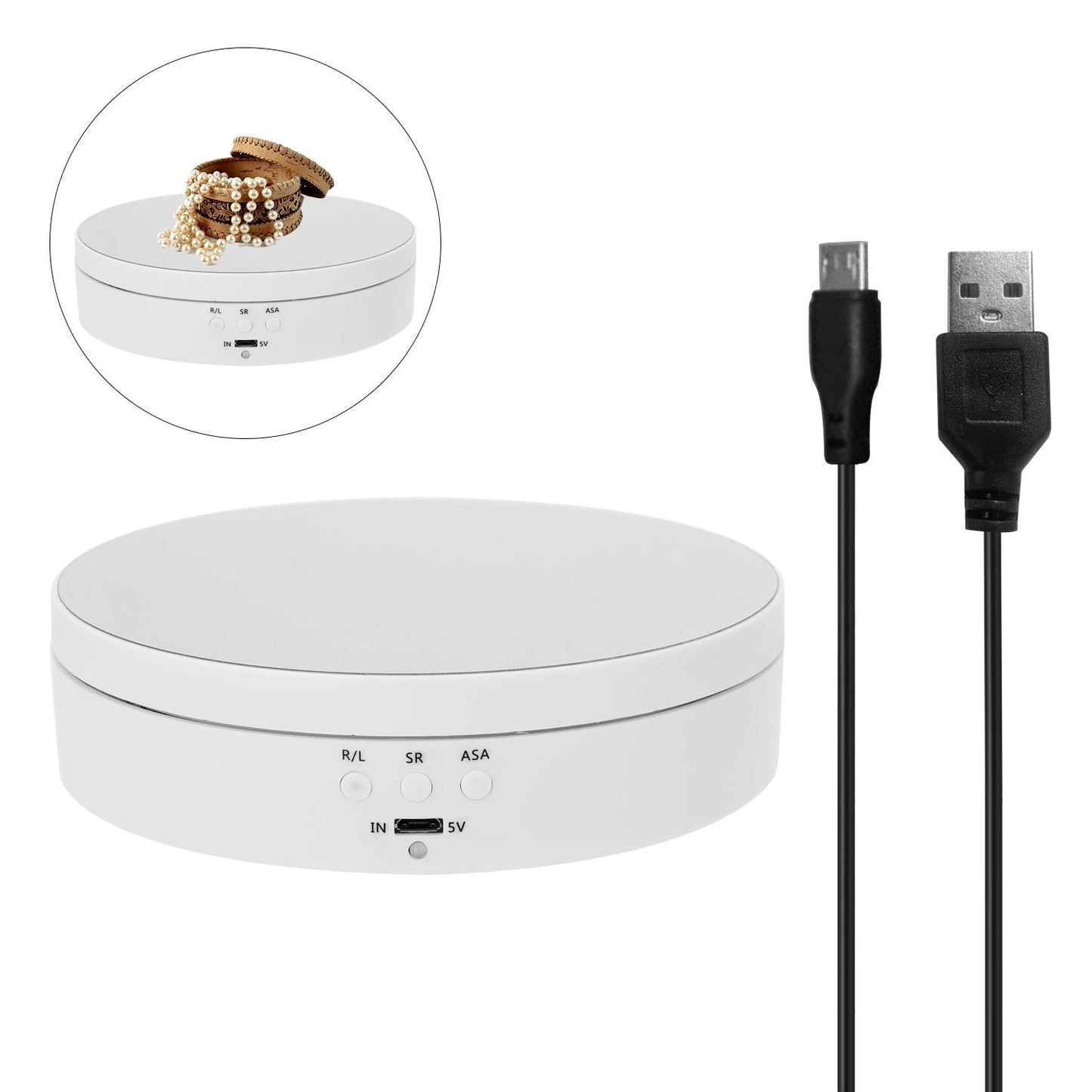 360 Degree Electric Rotating Turntable Display Stand for