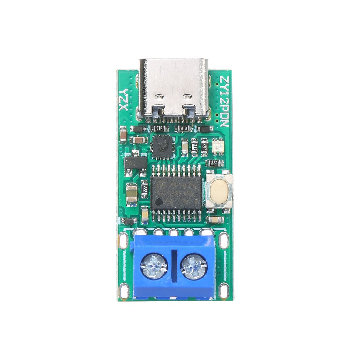USB-C PD2.0/3.0 to DC Converter Power Supply Module Decoy - ZY12PDN with Binding Post