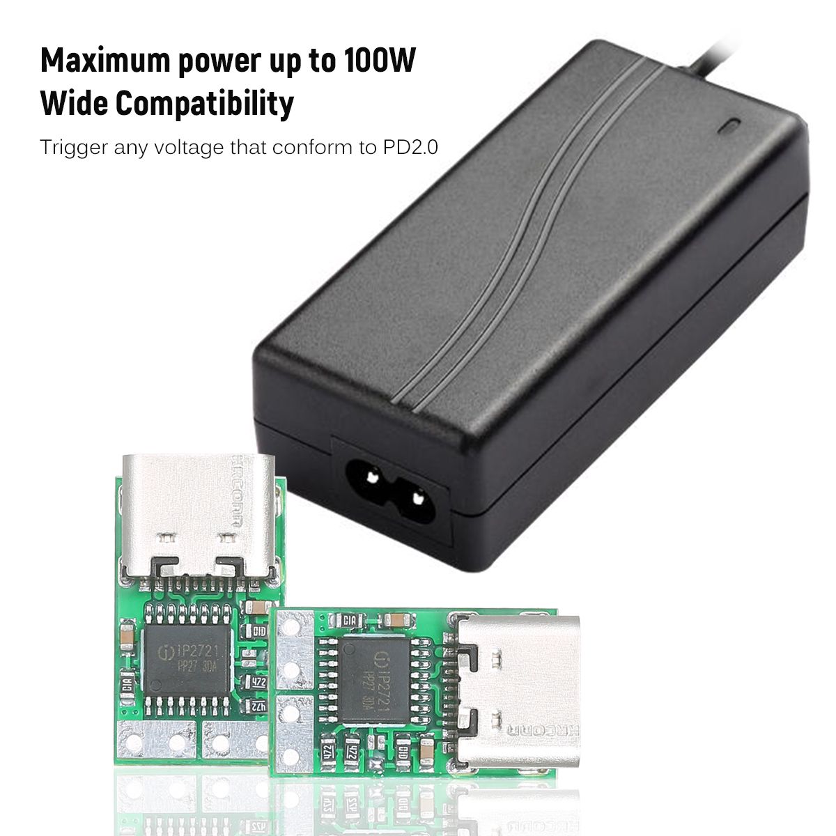 USB-C PD2.0/3.0 to DC Converter Power Supply Module Decoy - ZYPDS