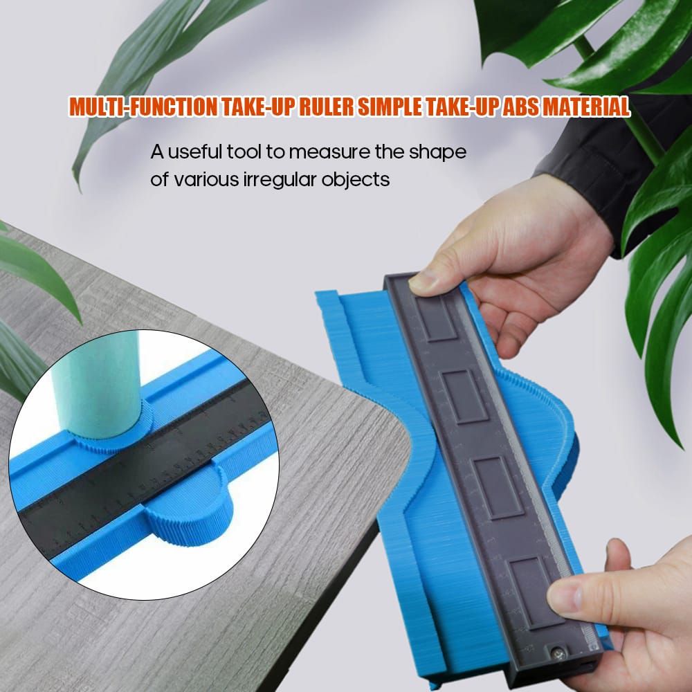 Contour Gauge Precisely Measure Profile Gauge Measuring - 12cm