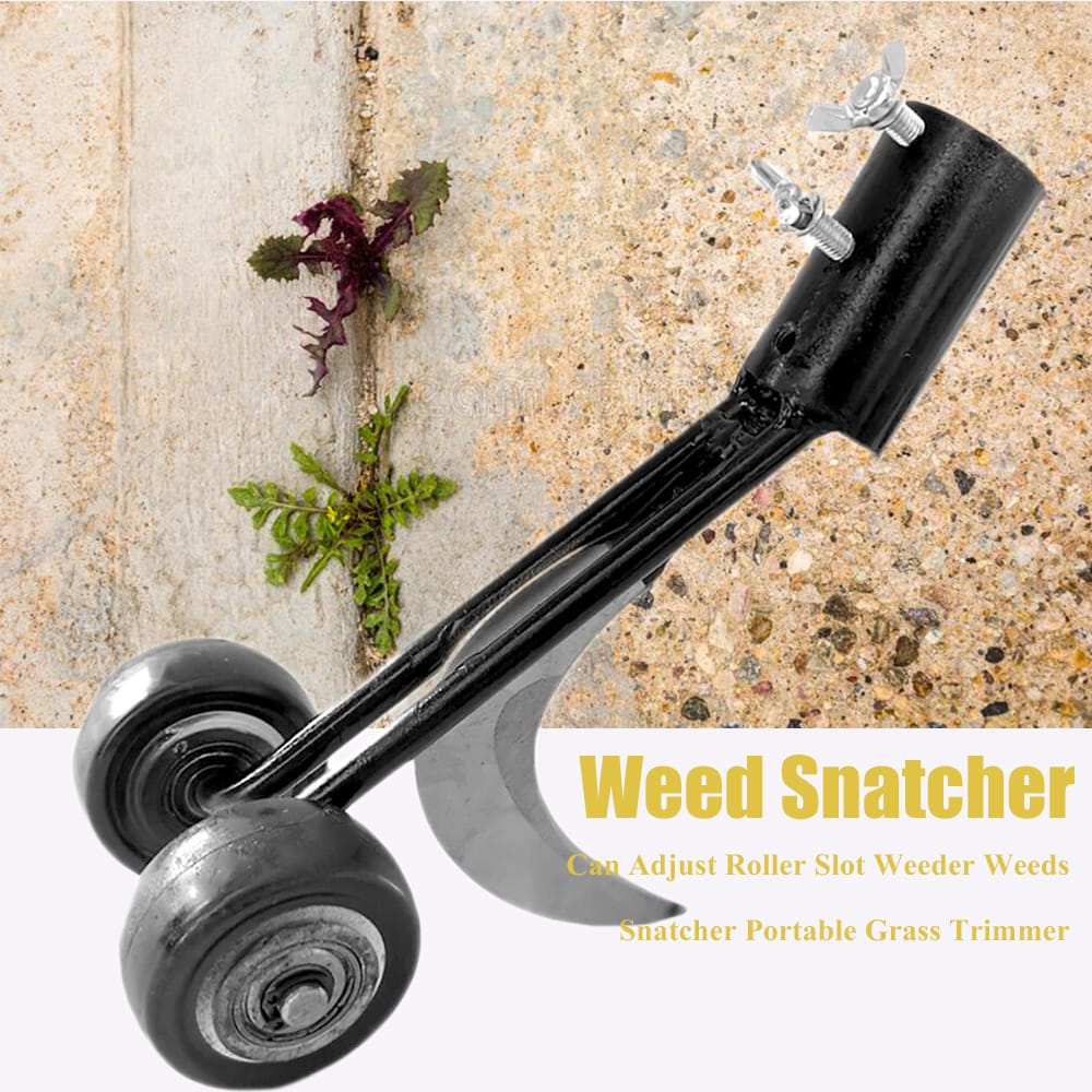 Weeding Tool Weed Snatcher Can Adjust Roller Slot Weeder