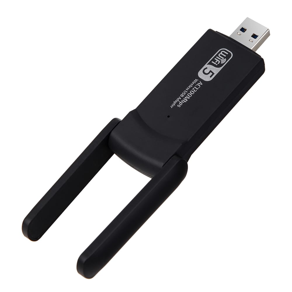 Wireless USB WiFi Adapter 1200Mbps Lan USB Ethernet 2.4G 5G