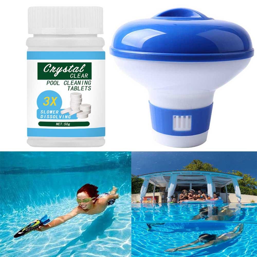 Swimming Pool Cleaning Kit Accessories Garden Pond Test