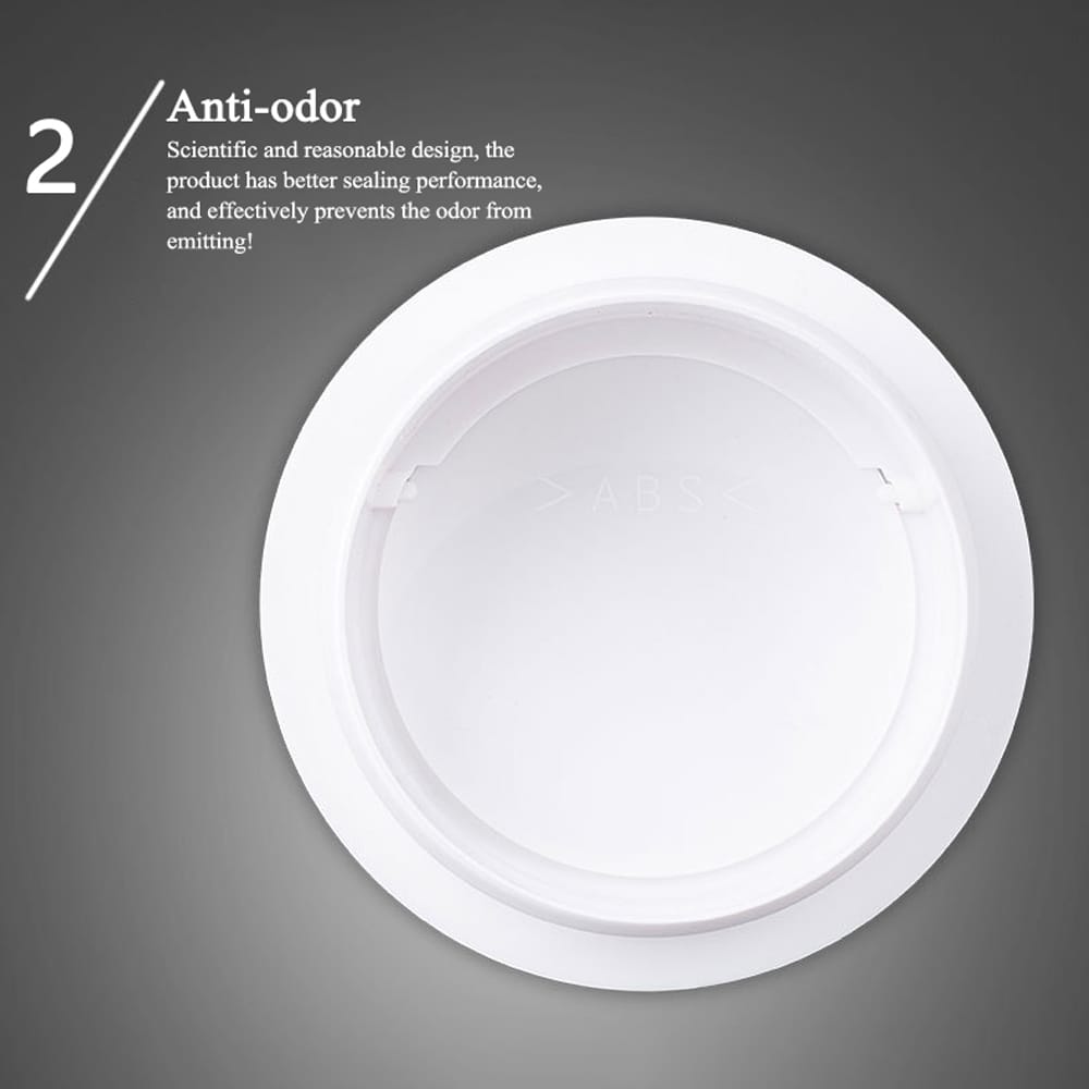 Exhaust Fan Check Valve for Bathroom Kitchen Anti Odor