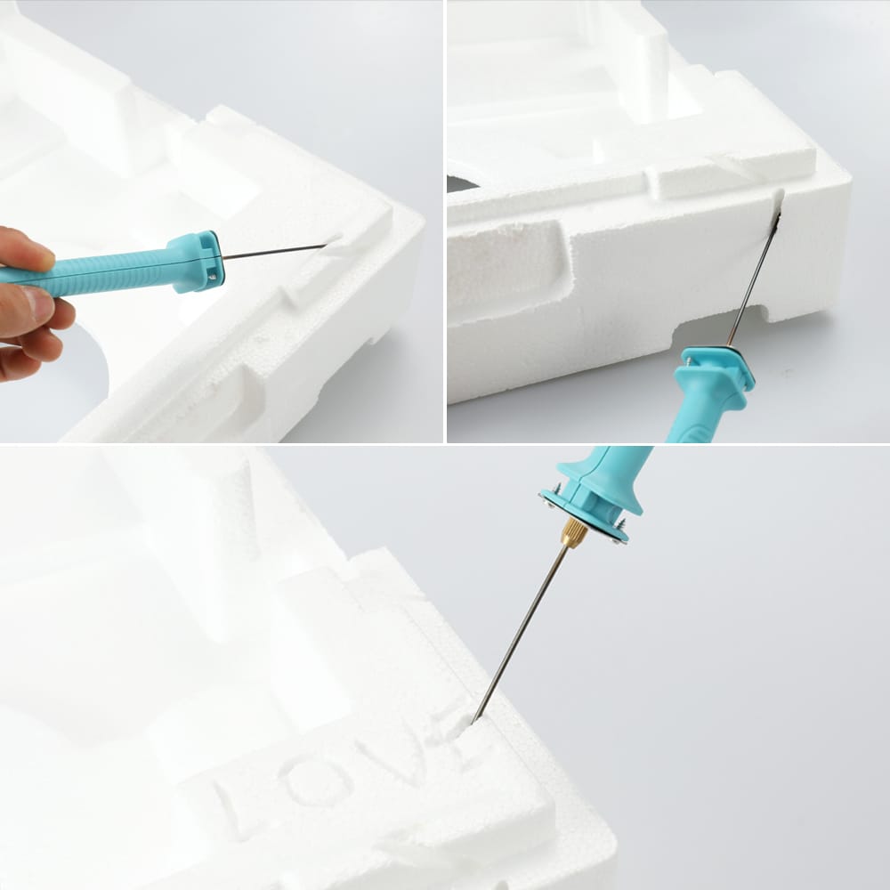 Craft Hot Styrofoam Cutter 10cm Pen Cuts Foam Engraving Pens - EU Plug