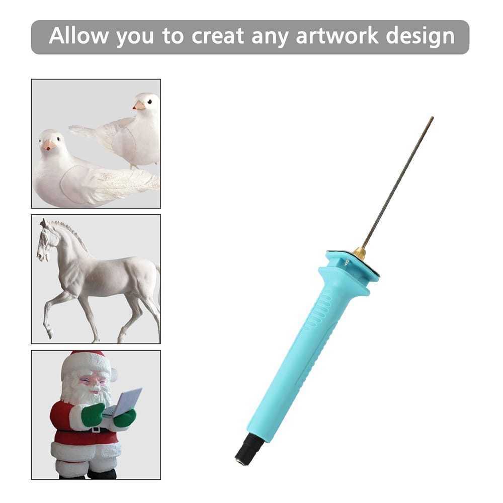 Craft Hot Styrofoam Cutter 10cm Pen Cuts Foam Engraving Pens - EU Plug