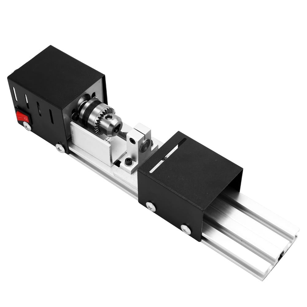 100W Mini Beads Machine Miniature Lathe DIY Woodworking - US Plug