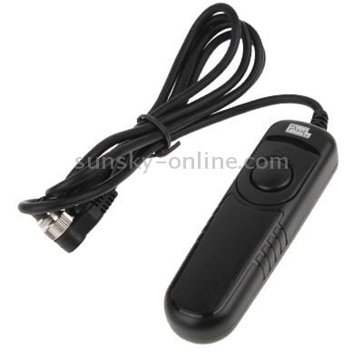 Pixel RC-201/DC0 Remote Switch Shutter Release Cord for Nikon D300 Series, D700, D200 Series , D2Xs, D2Hs,D2X, D2H, D1H, D1X, D1, N90s, F5, F6, F100, F90, F90X, D4, D800, D3S, D800E, Fujifilm S5 Pro, S3 Pro, Kodak DCS-14n (Black)