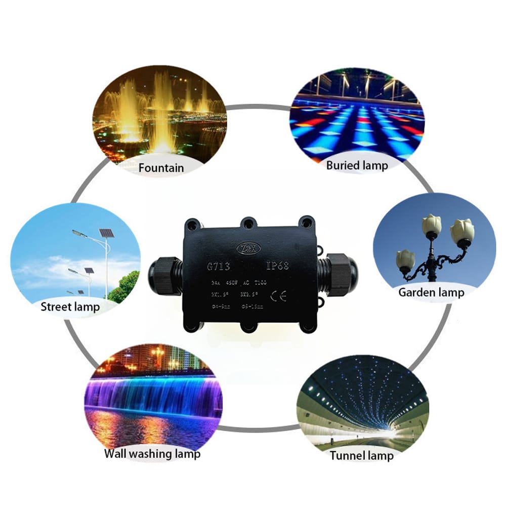 IP68 Waterproof Junction Box Underground Outdoor Cable Line - 5