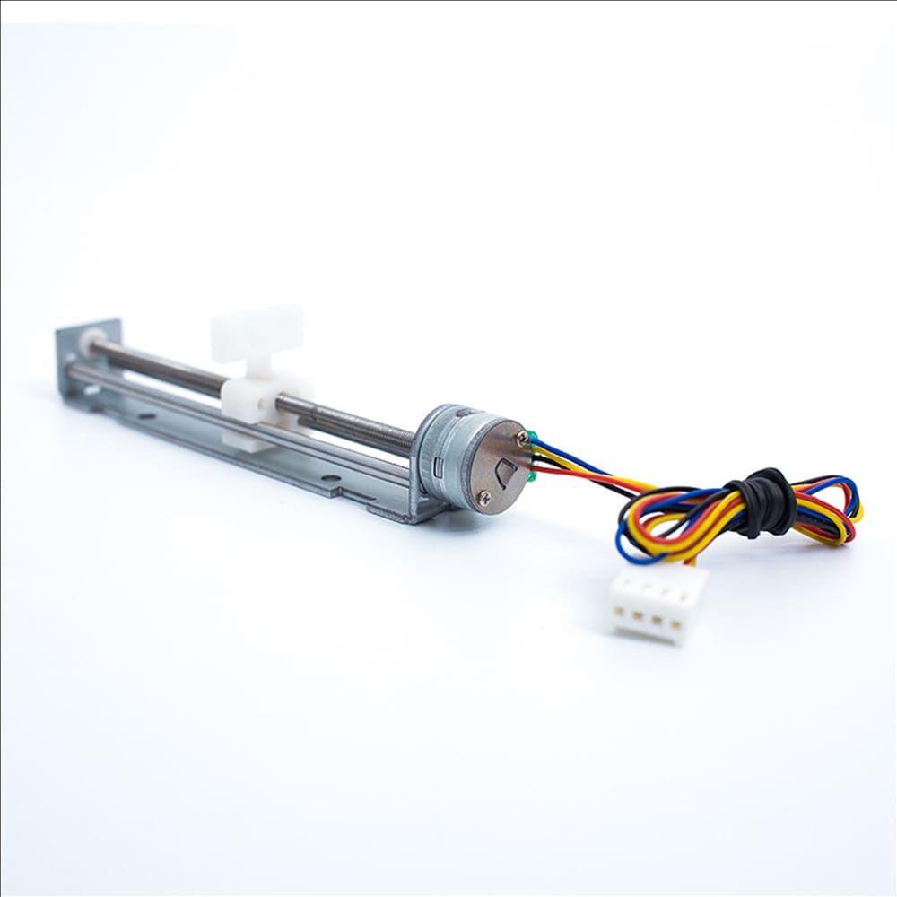 12V Stepper Motor Stroke 80mm with Slider Motor for DIY