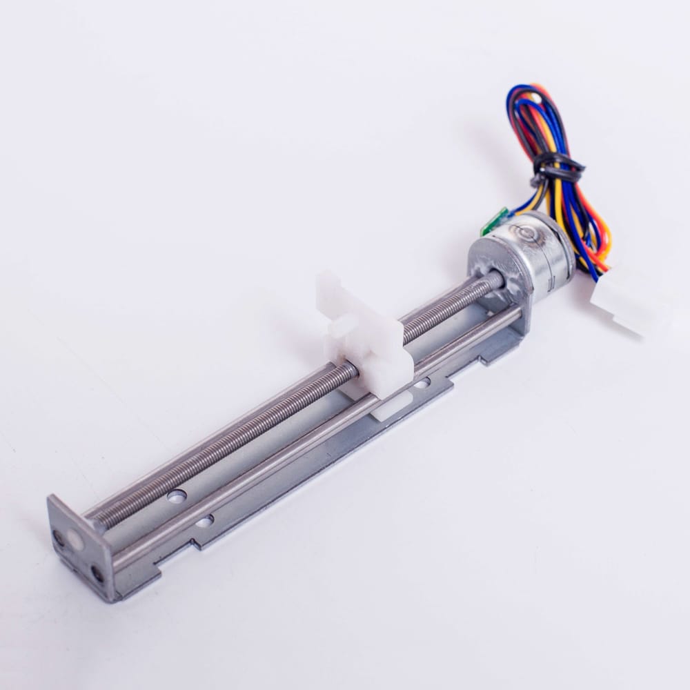 12V Stepper Motor Stroke 80mm with Slider Motor for DIY
