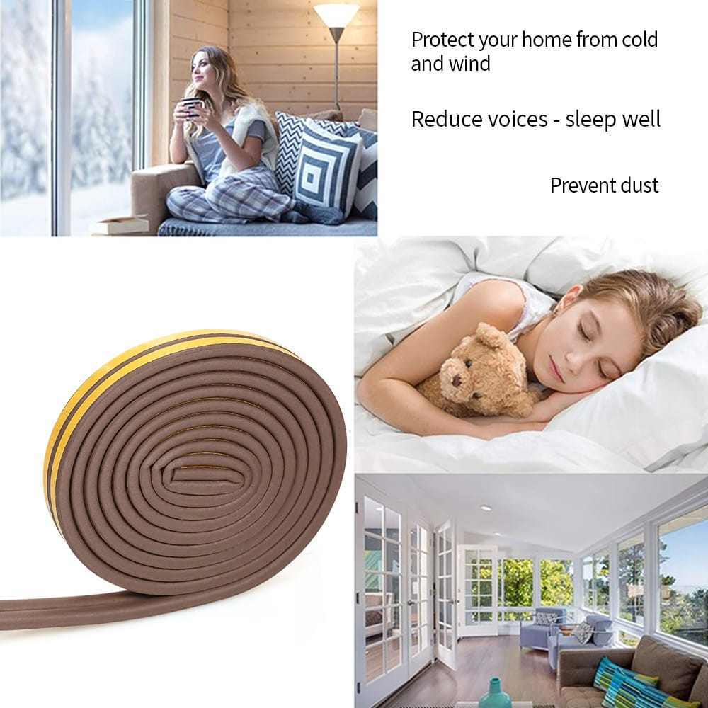 D-type Window Seal Strip Indoor Weather Stripping Window