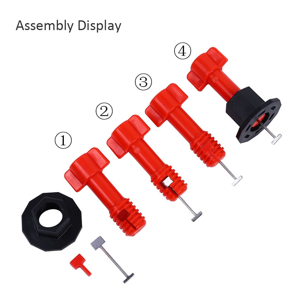 25Pcs/Set Level Wedges Tile Spacers for Flooring Wall Tile