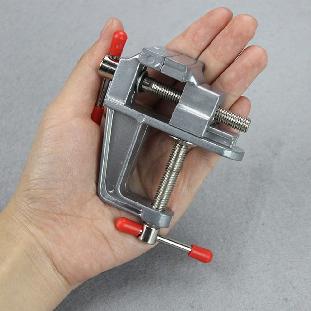 Aluminum Miniature Small Hobby Clamp On Table