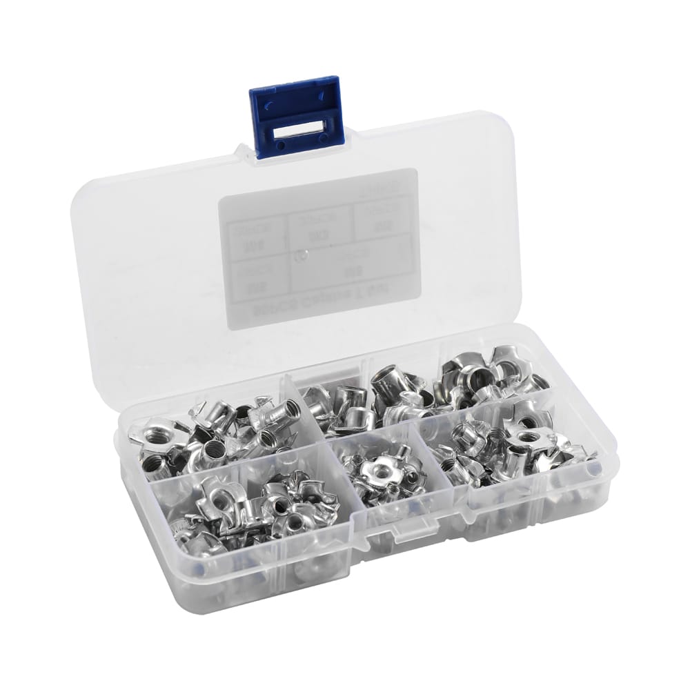 Multifunctional 90PCS Captive T Nut Socket Screws Kits