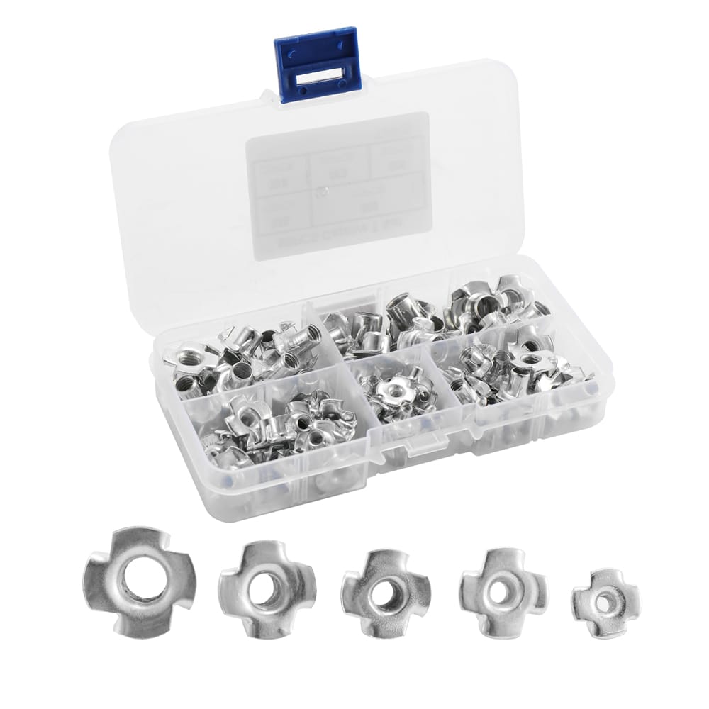 Multifunctional 90PCS Captive T Nut Socket Screws Kits