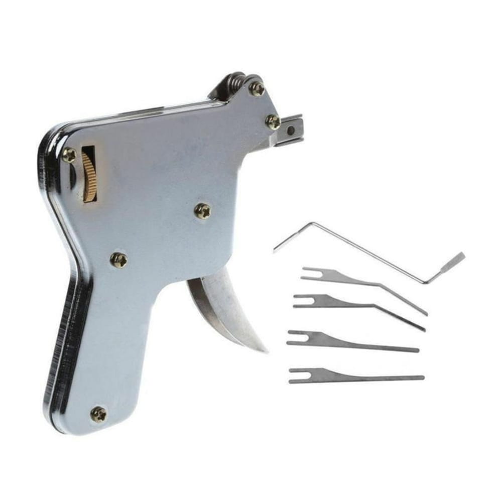 Unlocking Strong Lock Pick Pistol Lock Repair Tool Kit Door