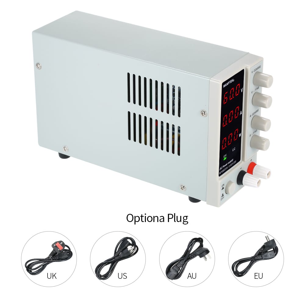 WANPTEK NPS605W 0-60V 0-5A Switching DC Power Supply 3 - EU Plug