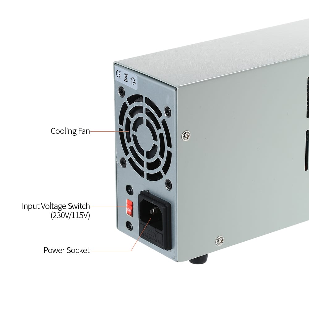 WANPTEK NPS605W 0-60V 0-5A Switching DC Power Supply 3 - EU Plug