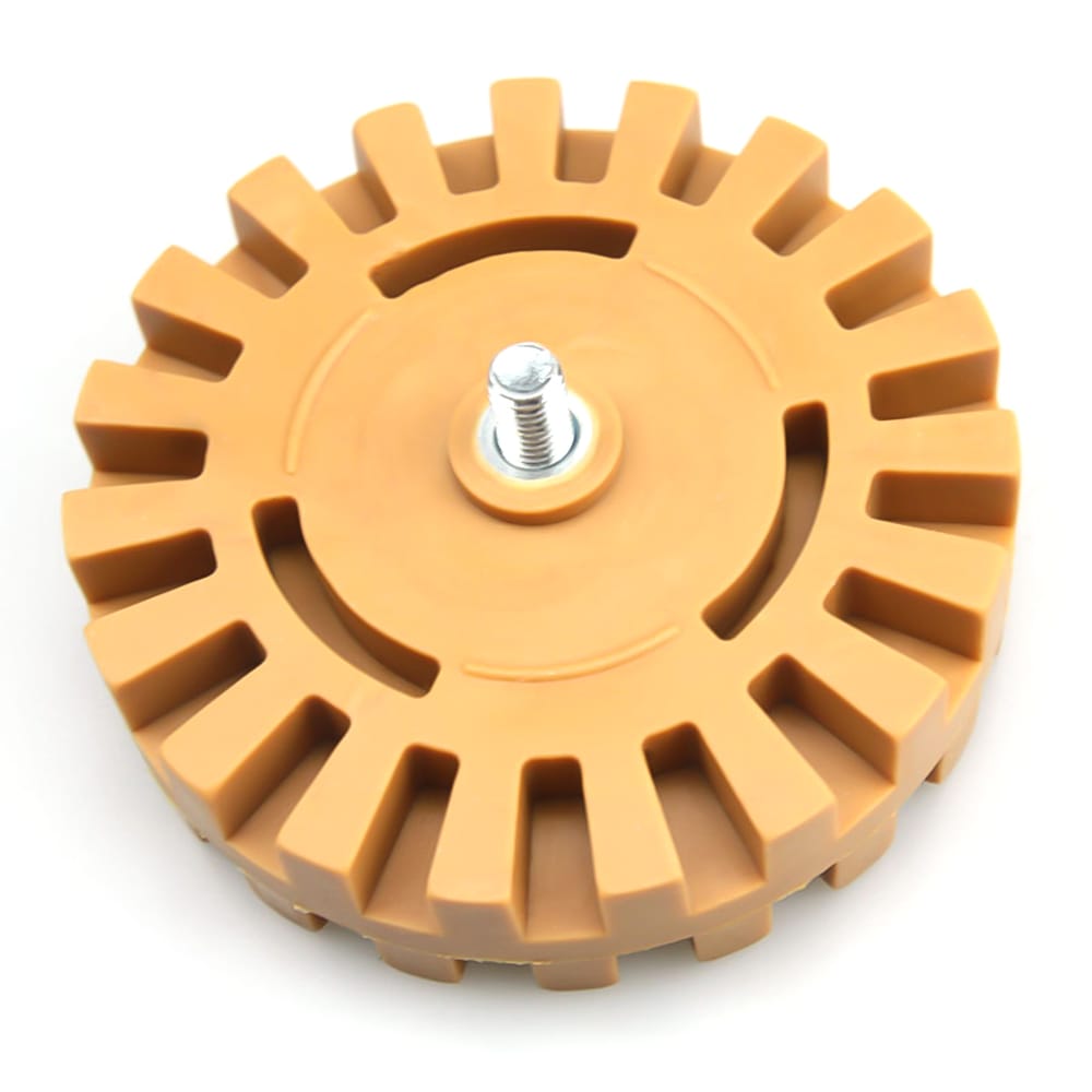 4 inch Pneumatic Rubber Remover Wheel Car Decal and Sticker - 25mm