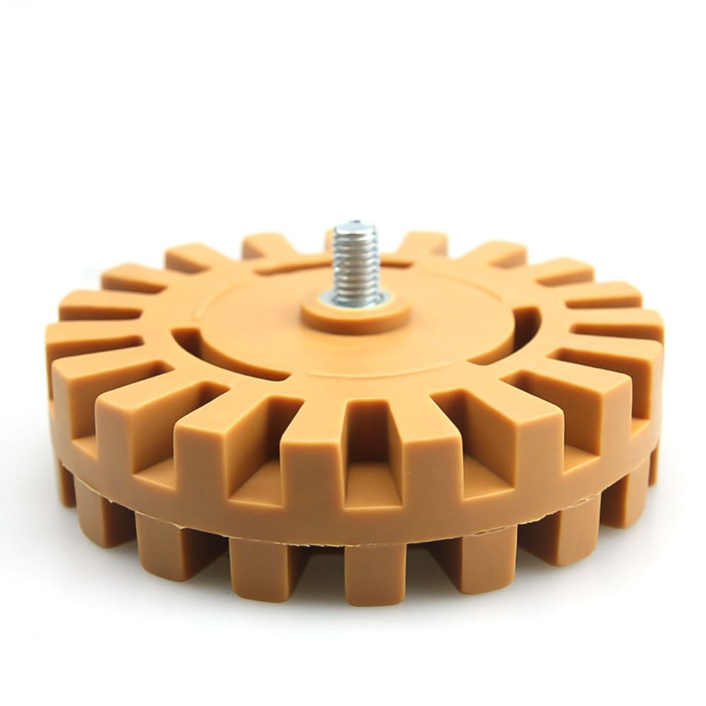 4 inch Pneumatic Rubber Remover Wheel Car Decal and Sticker - 25mm