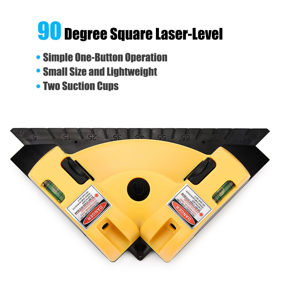 90 Degree Square Laser-Level Mini Horizontal & Vertical