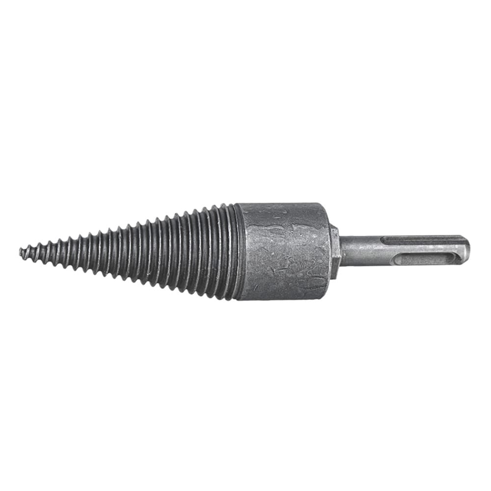 Log Wood Splitting Electric Hammer Drill Bit Splitter Cone - Round shank