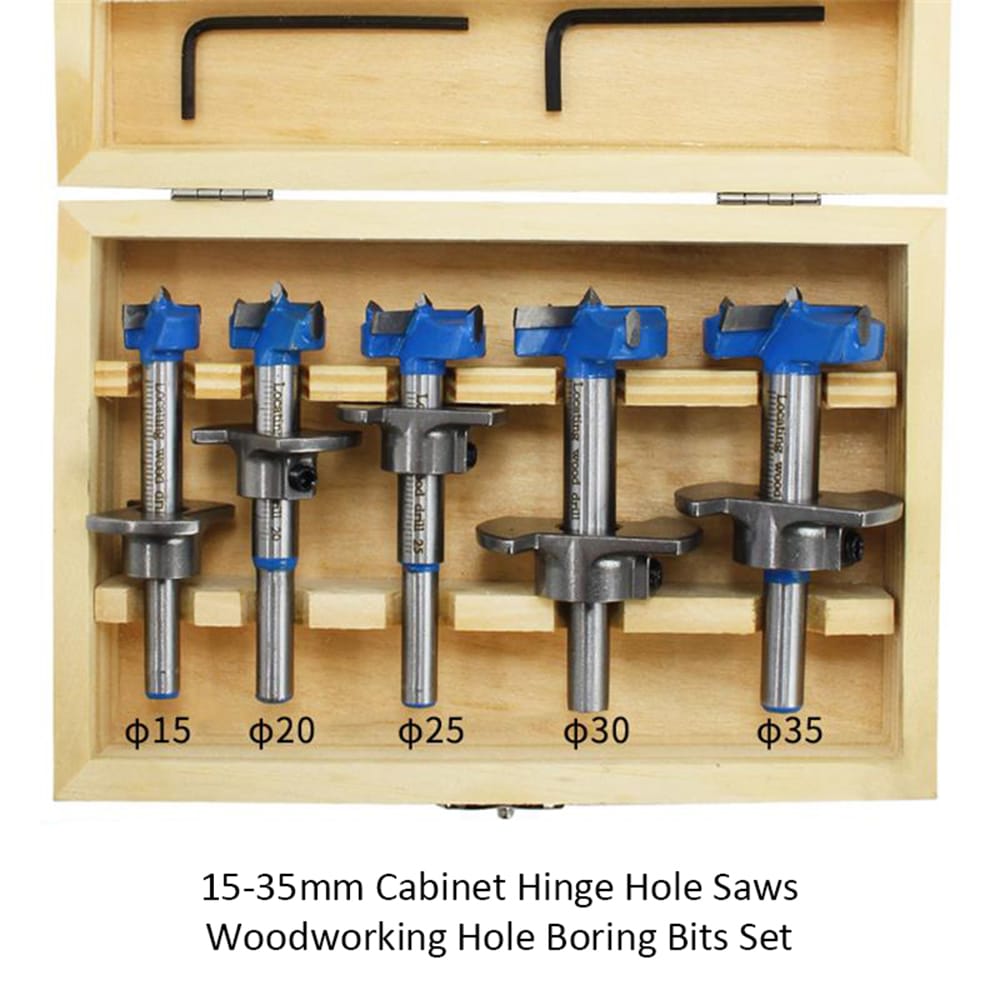 15-35mm Cabinet Hinge Hole Saws Woodworking Hole Boring Bits