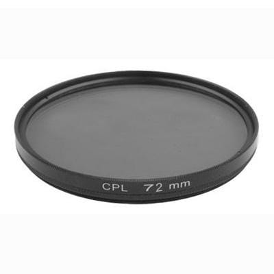 72mm Camera CPL Filter Lens (Black)