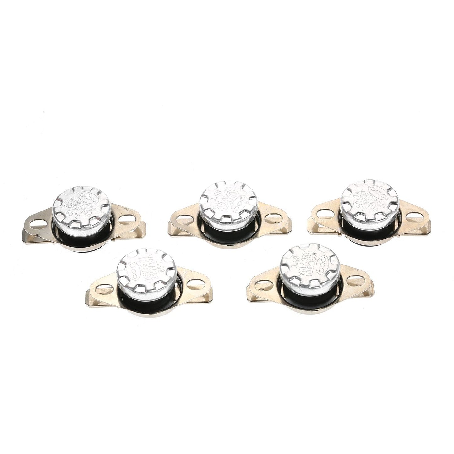 5pcs KSD301 Thermostat Temperature Switch 250V 10A NO - 85 Celsius