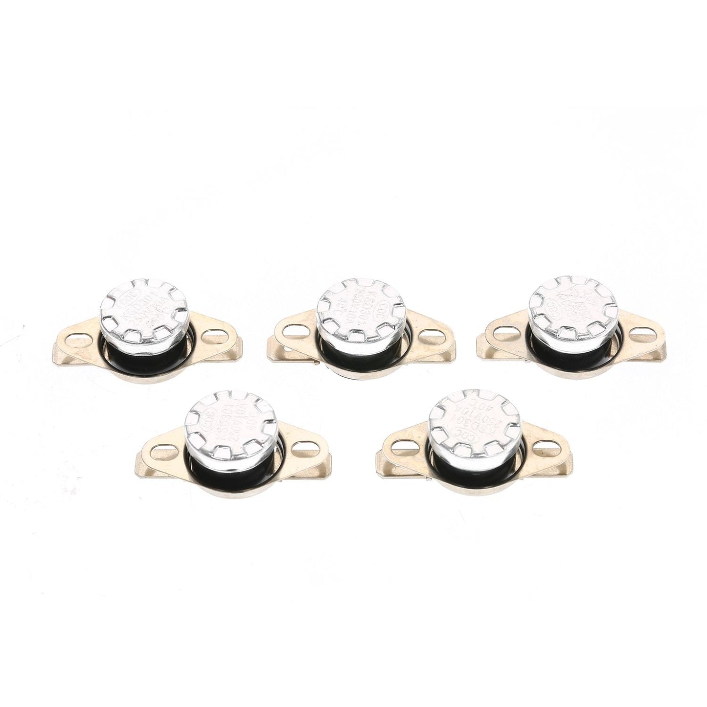 5pcs KSD301 Thermostat Temperature Switch 250V 10A NC - 40 Celsius