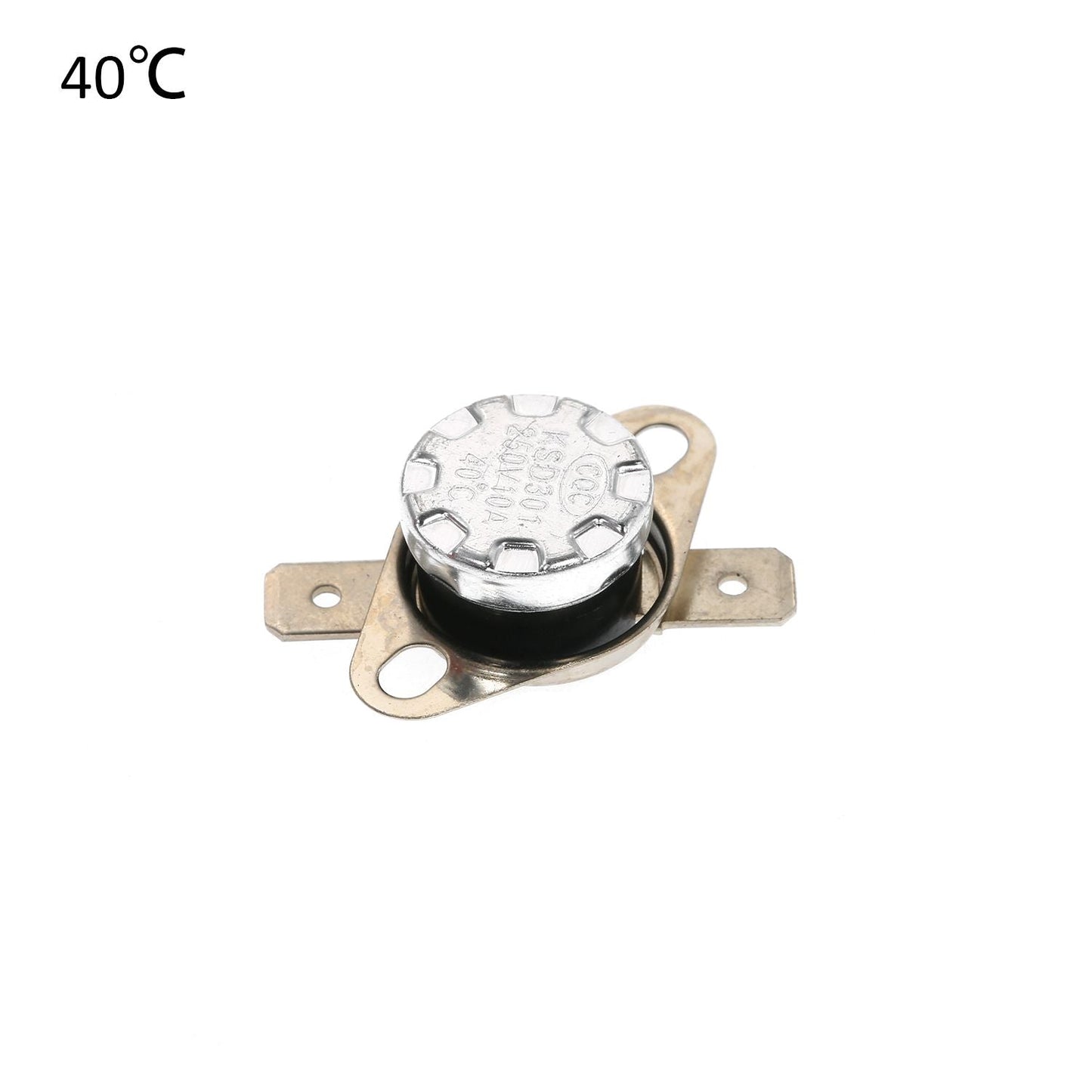 5pcs KSD301 Thermostat Temperature Switch 250V 10A NC - 40 Celsius