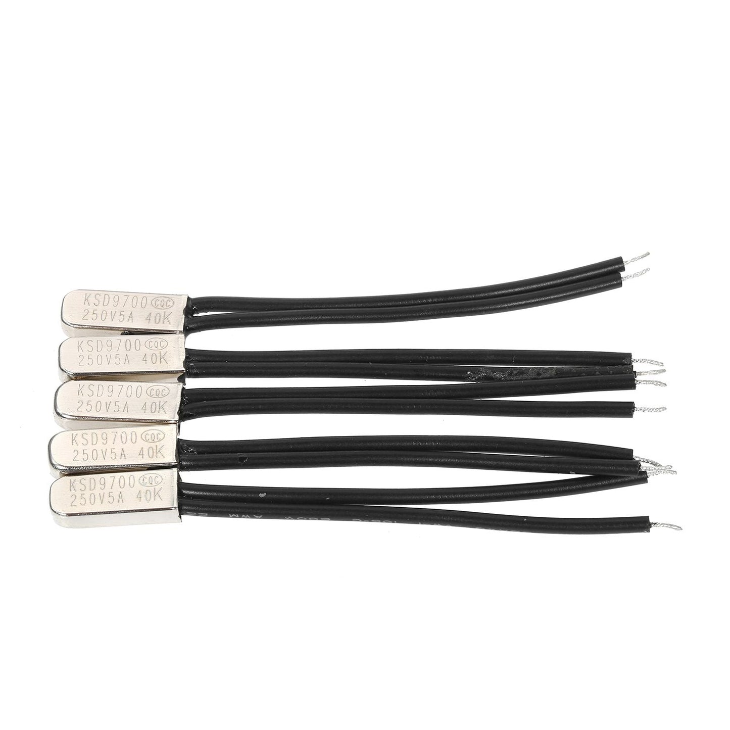 5pcs KSD9700 N.O Temperature Switch Normally Opened Thermal - 40 Celsius