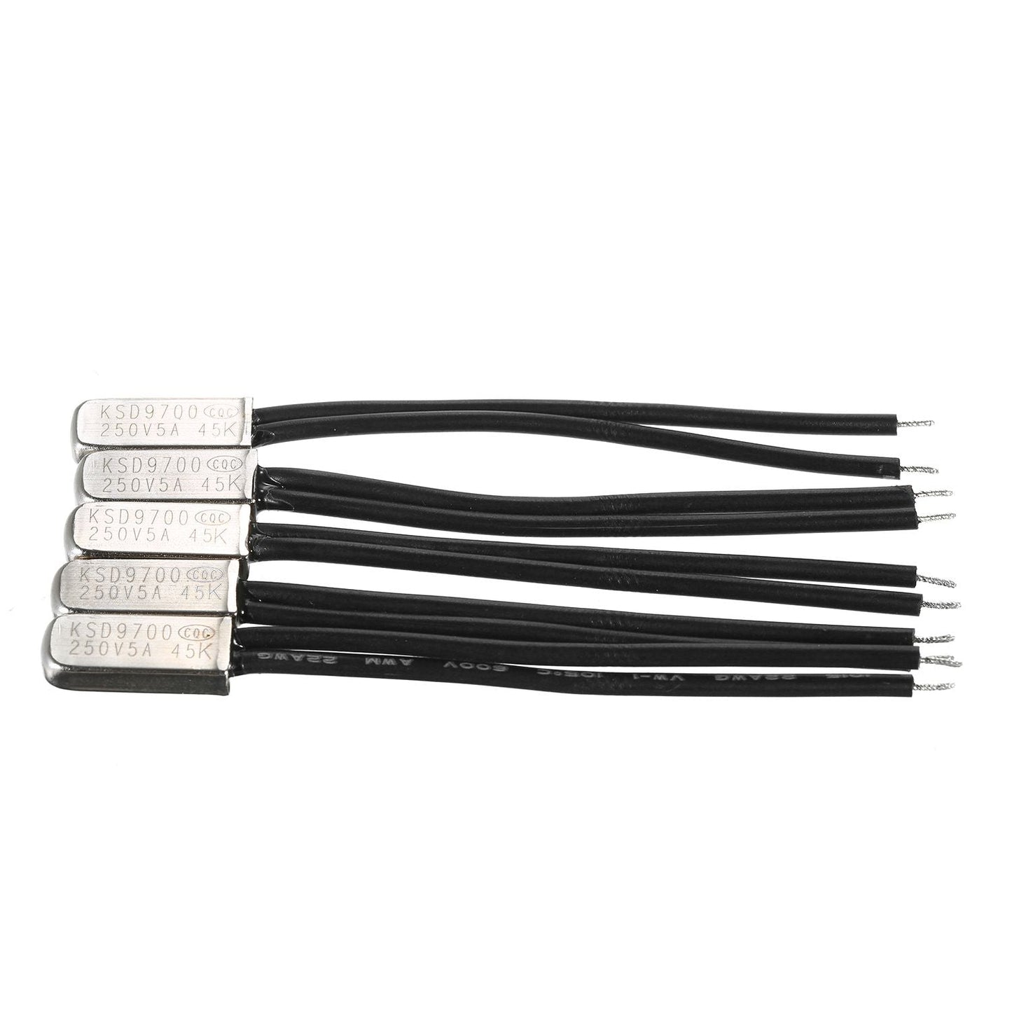 5pcs KSD9700 N.O Temperature Switch Normally Opened Thermal - 45 Celsius