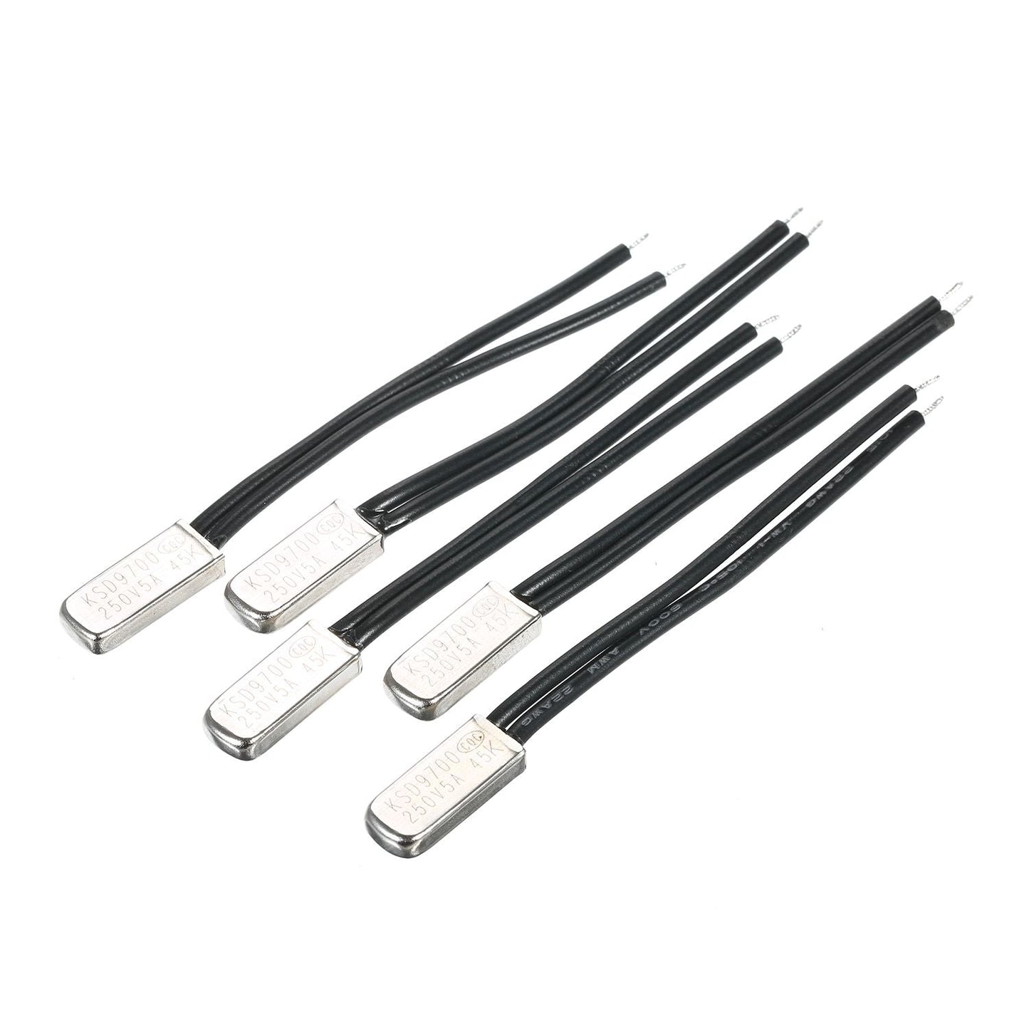5pcs KSD9700 N.O Temperature Switch Normally Opened Thermal - 45 Celsius