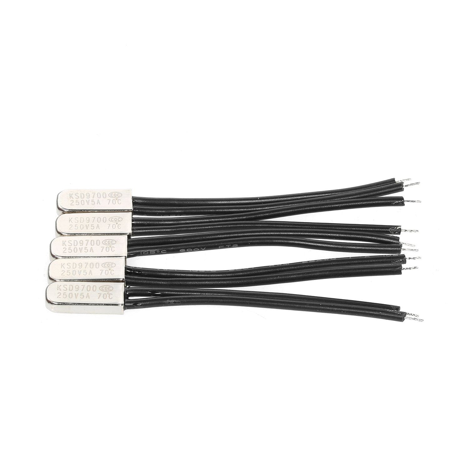 5pcs KSD9700 N.C Temperature Switch Normally Closed Thermal - 70 Celsius