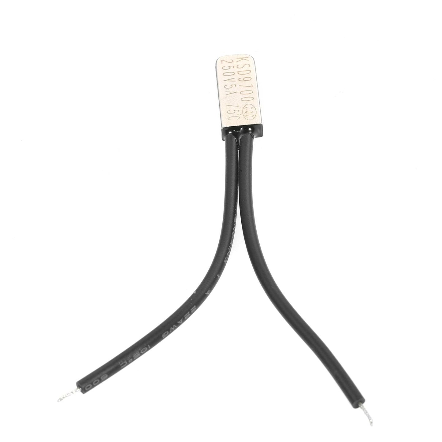 5pcs KSD9700 N.C Temperature Switch Normally Closed Thermal - 75 Celsius