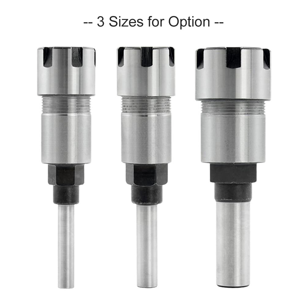 Spring Steel 8mm Shank Router Bit Extension Rod Milling - 8mm Shank