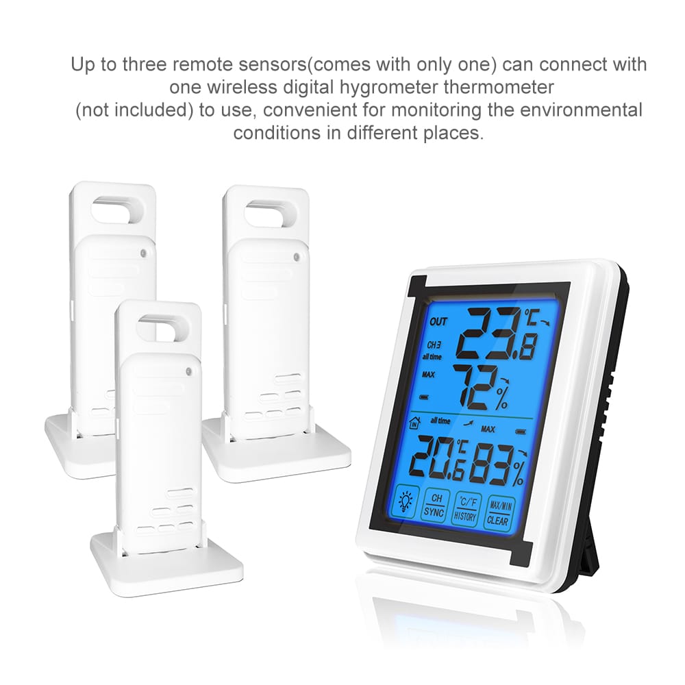 Outdoor Temperature Sensor Wire-less Silent Remote Sensor