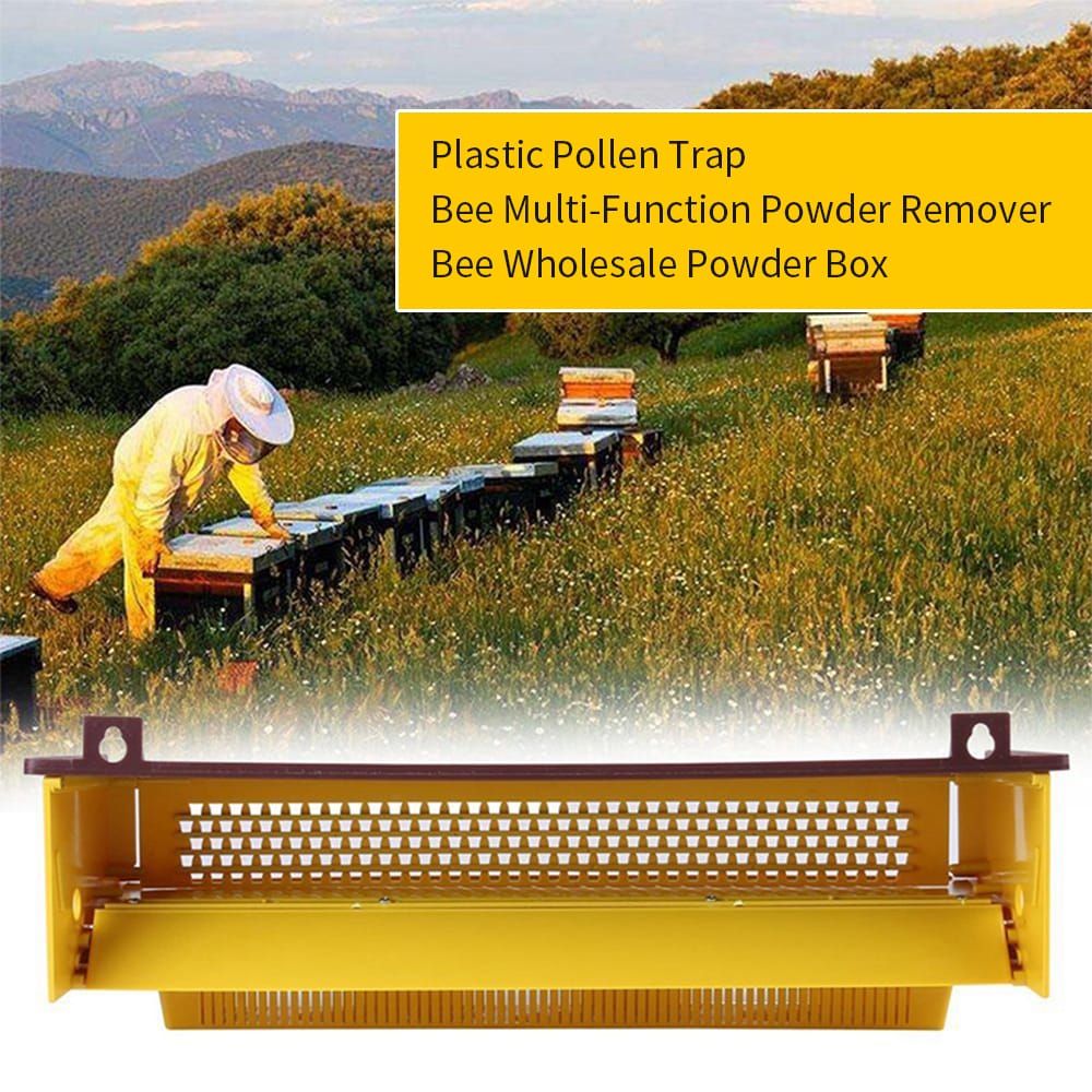 Plastic Bee Pollen Trap Collector For Apiculture Beekeeping