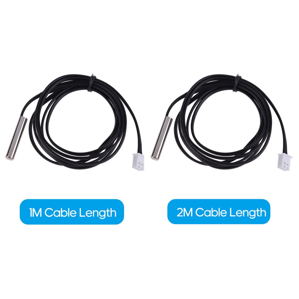 1M Temperature Sensor Probe High Accuracy Water-resistant - 1M