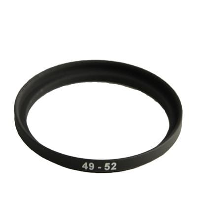 49mm-52mm Lens Stepping Ring (Black)