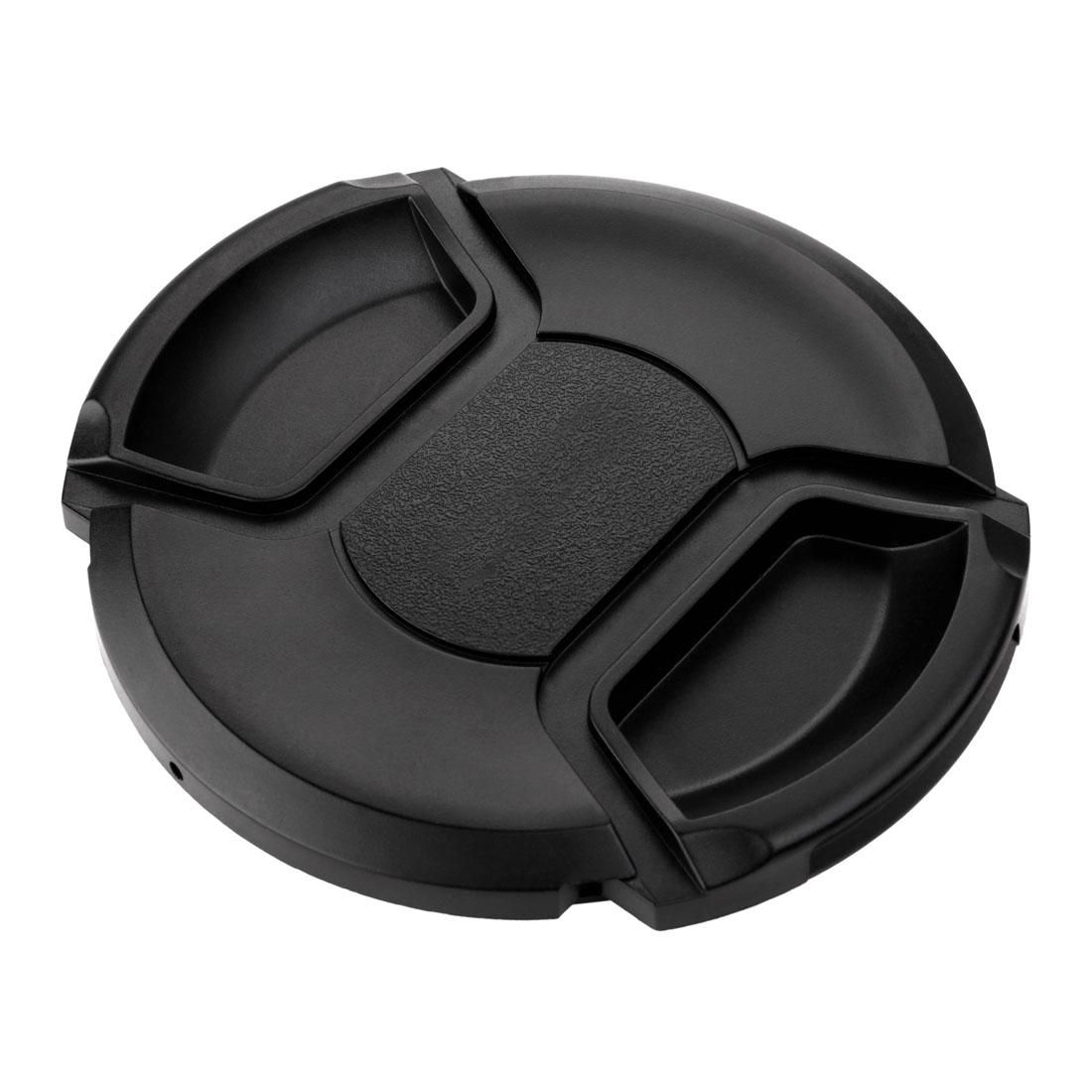72mm Center Pinch Camera Lens Cap (Black)