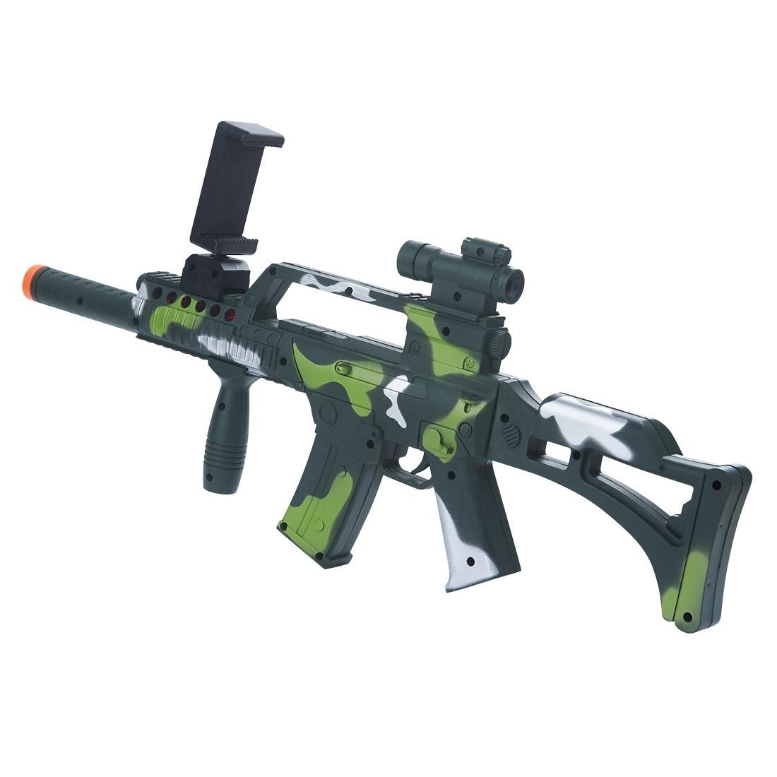 AR-3010 ABS Material Smart Bluetooth Handle Controllers AR Gun Toy for Games, Support iOS & Android Smartphones (Blue)