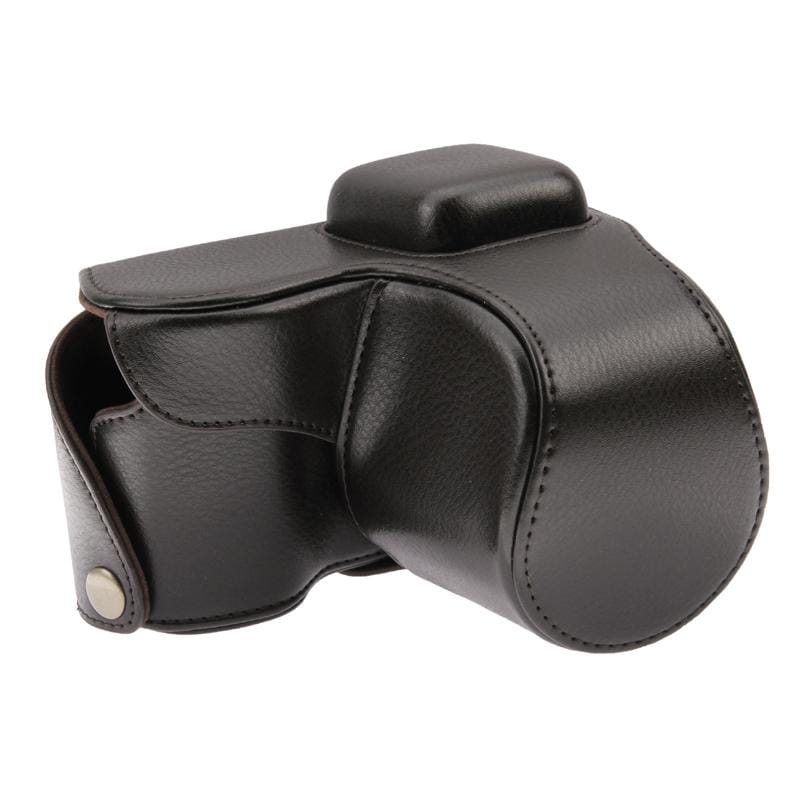 Detachable Leather Camera Case Bag for Samsung NX2000 (Blue)