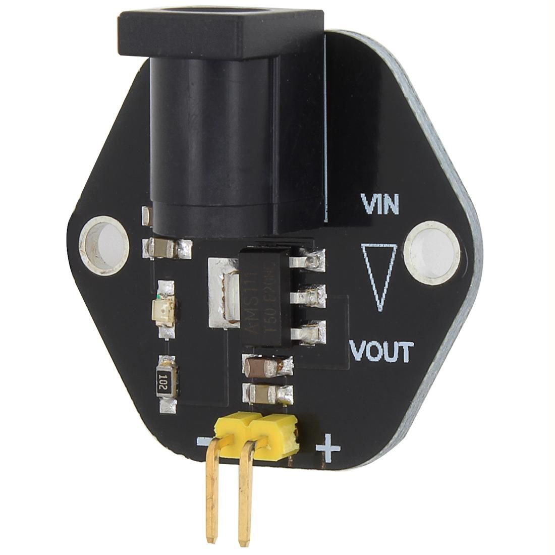 LandaTianrui LDTR-RM032 DC 6-12V to DC 5V Step-Down Converter Power Supply Module (Black)