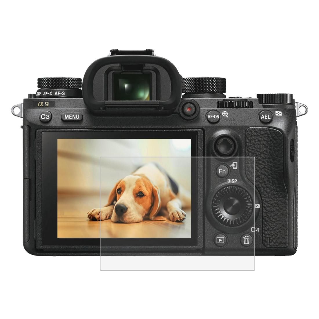 PULUZ 2.5D 9H Tempered Glass Film for Sony ILCE-9 , Compatible with Sony RX100/II/III/IV/V/IV / A99 / HX400 / H300 / A99II / A7RIII / A7RII / A77II / RX10II / WX500 / HX90V, Samsung WB1100 / EX2F, Olympian VH-410