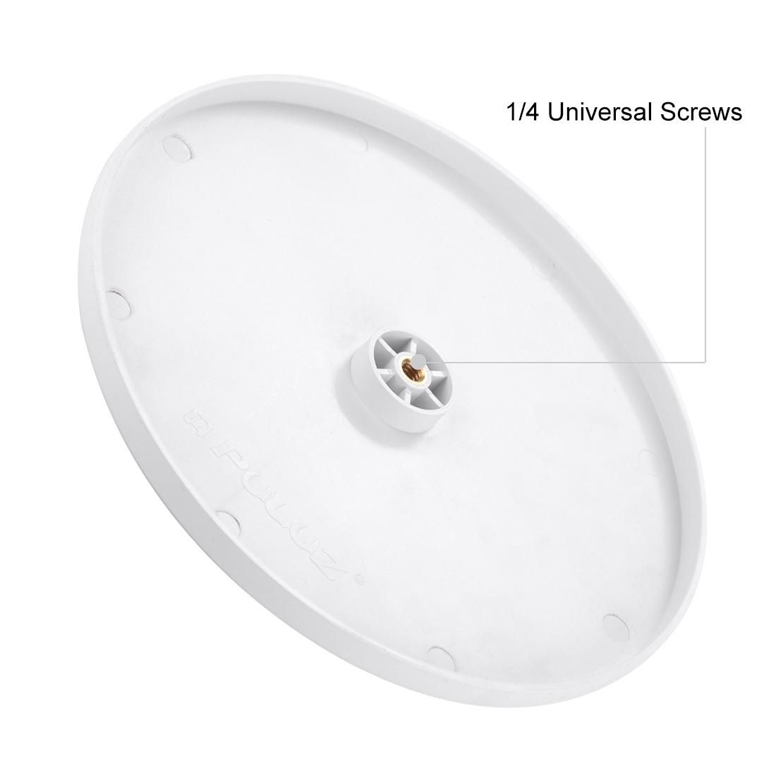PULUZ 1/4 Screw interface Round Tray