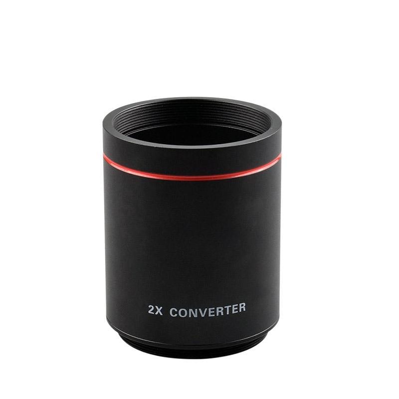 LIGHTDOW T2-Mount 2X Extender Converter Lens for Reentrant Telescope