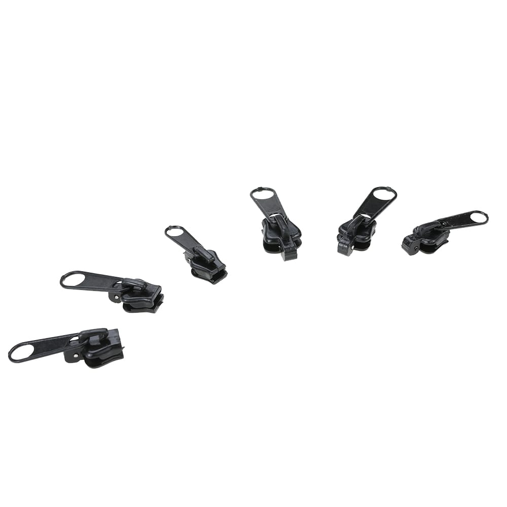 6pcs Zipper Slider Puller Zip Instant Rescue Repair Kit